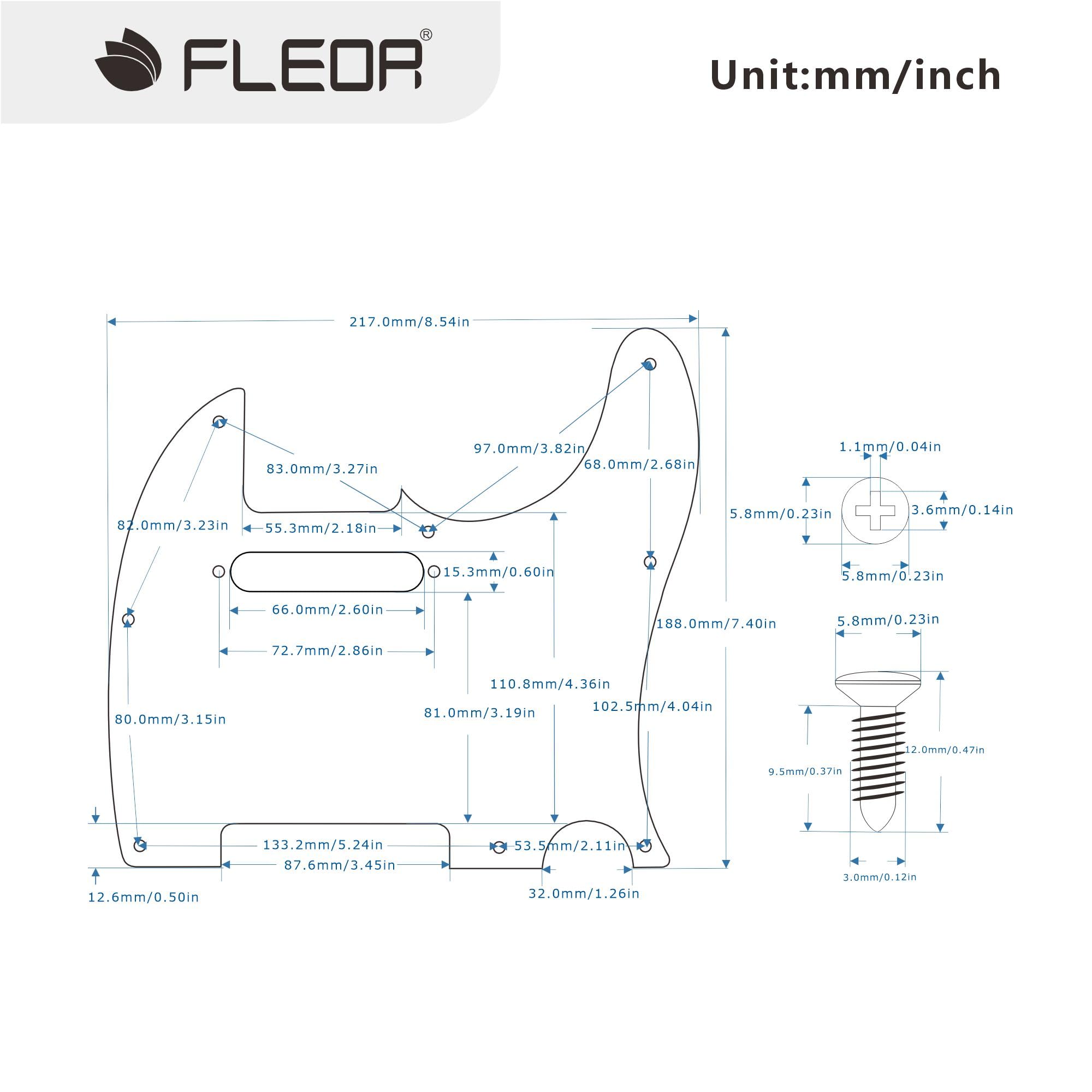 Amazon | FLEOR 8穴テレピックガード（ネジ付き）USA/MX標準